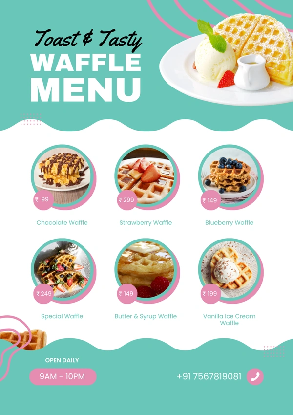 Menu & Catlog Design