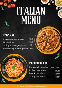 Menu & Catlog Design