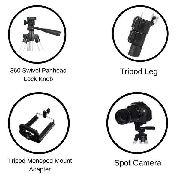 Portable 3110 Mobile Stand & Ring Light Stand