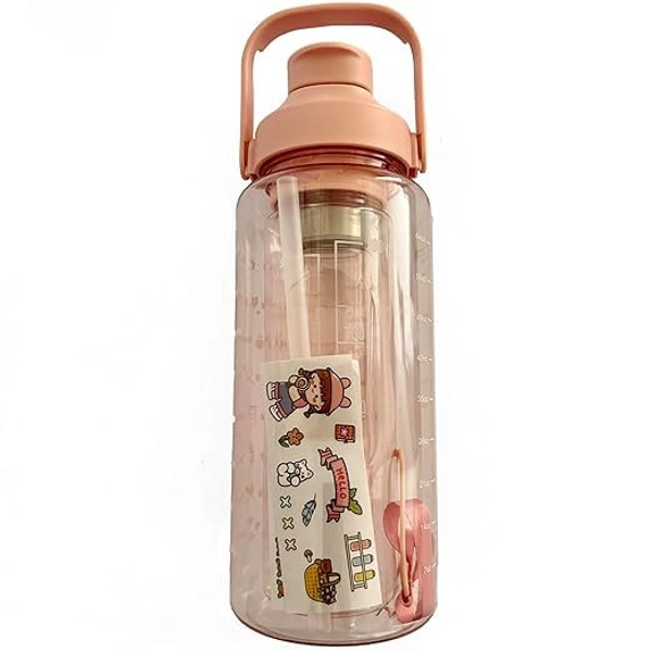 3 in 1 Transparent Water Bottle Set