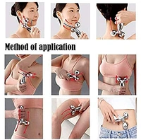 3D FACE BODY ROLLER MASSAGER