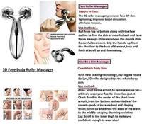 3D FACE BODY ROLLER MASSAGER