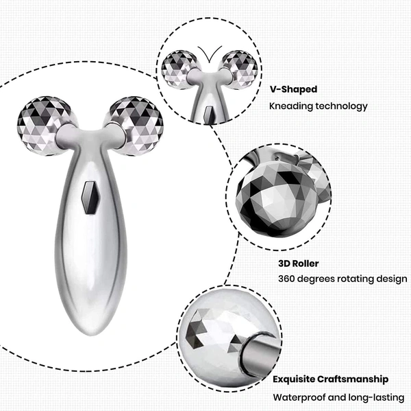 3D FACE BODY ROLLER MASSAGER