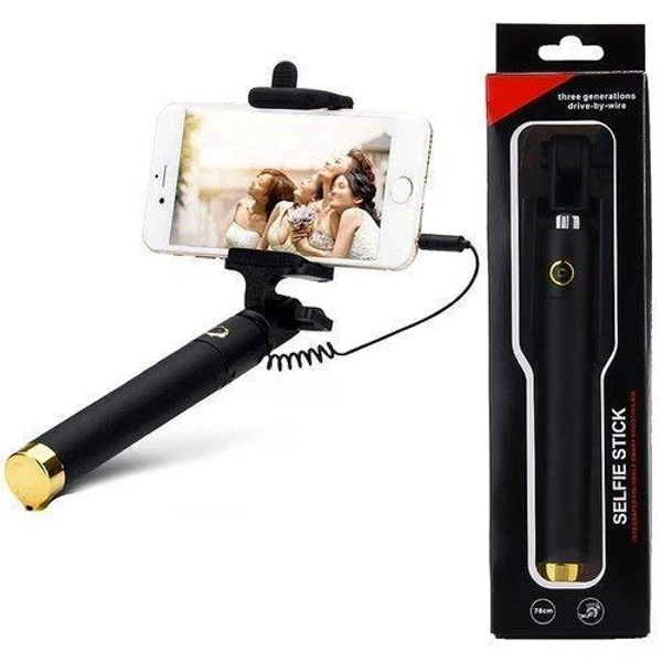 Black Selfie Stick