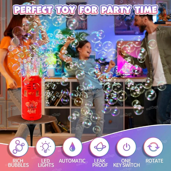 Bubble Machine Rechargeable Automatic