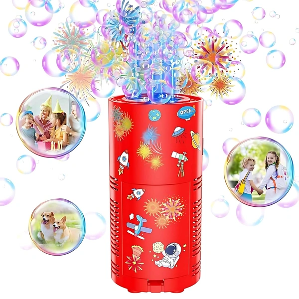 Bubble Machine Rechargeable Automatic