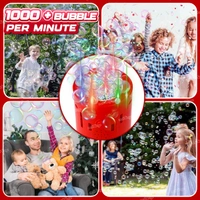 Bubble Machine Rechargeable Automatic