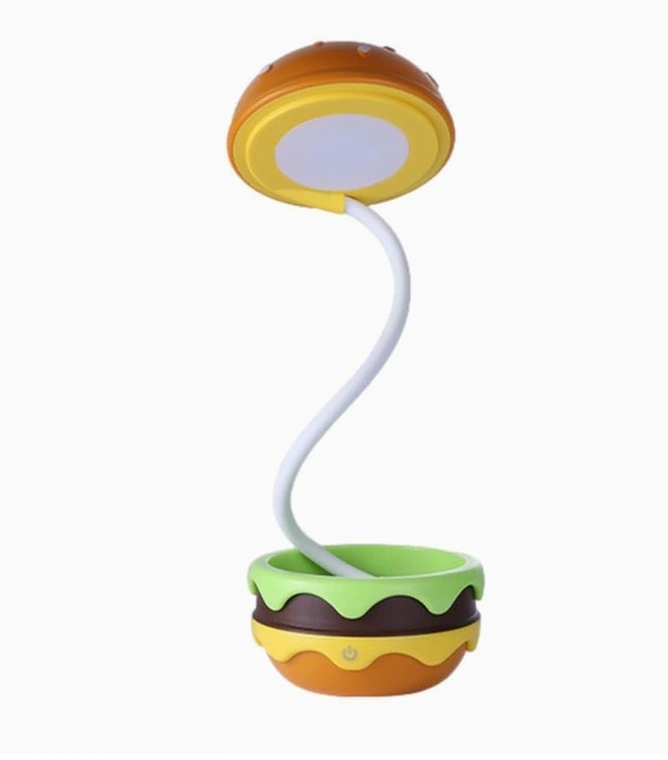 Burger Table Lamp With Pencil Sharpener