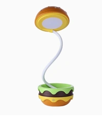Burger Table Lamp With Pencil Sharpener