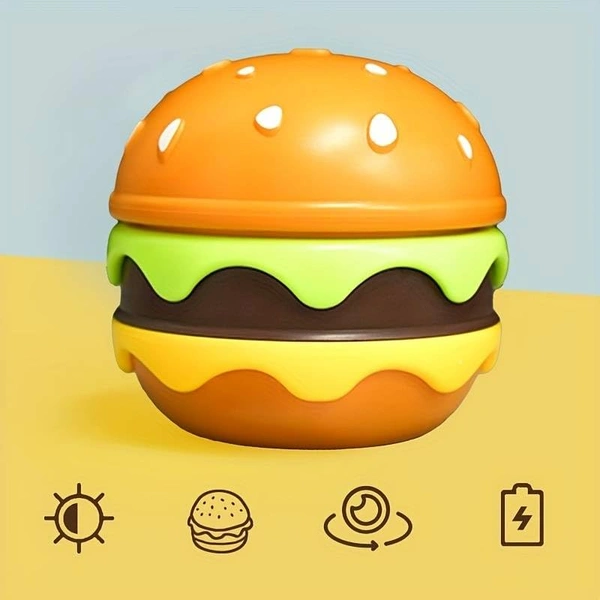 Burger Table Lamp With Pencil Sharpener