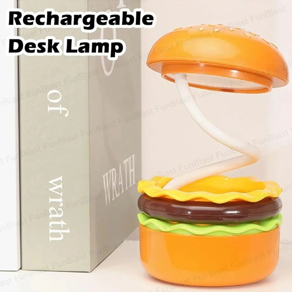 Burger Table Lamp With Pencil Sharpener