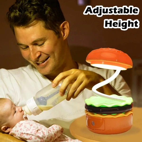 Burger Table Lamp With Pencil Sharpener