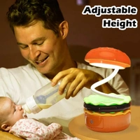 Burger Table Lamp With Pencil Sharpener