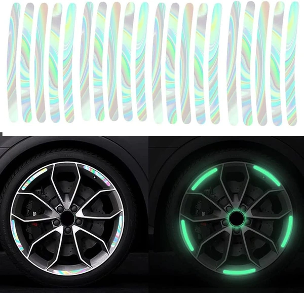 Car Wheel Rim Stickers ( 20Pc )