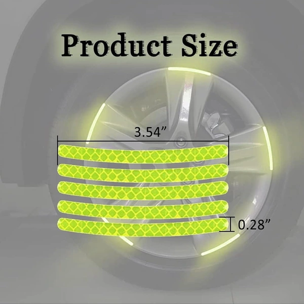 Car Wheel Rim Stickers ( 20Pc )