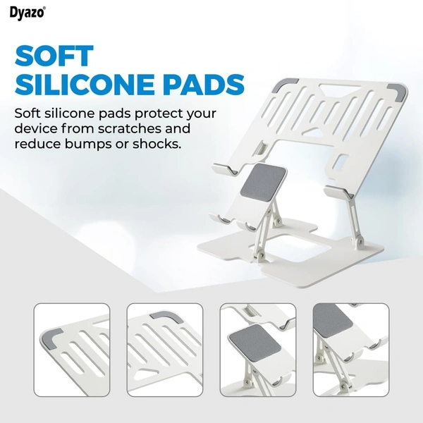 Foldable Laptop Stand With Mobile Stand