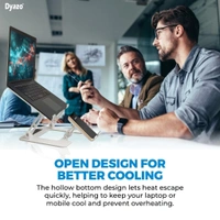 Foldable Laptop Stand With Mobile Stand