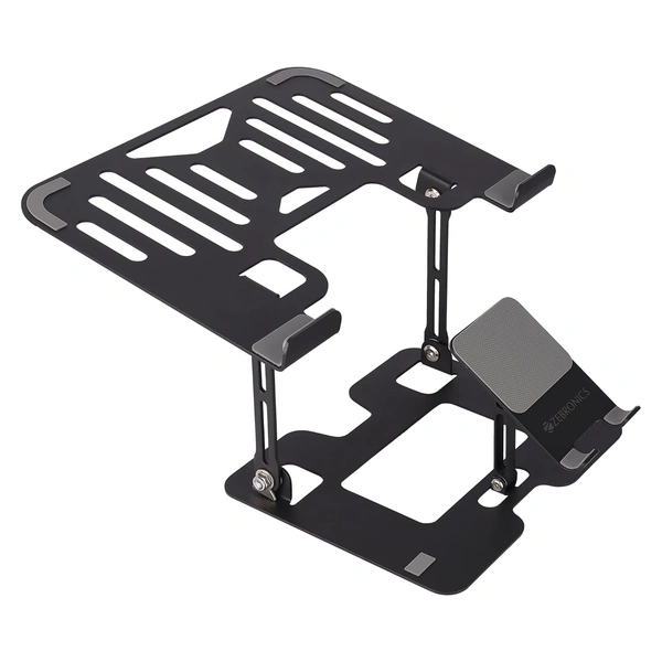 Foldable Laptop Stand With Mobile Stand