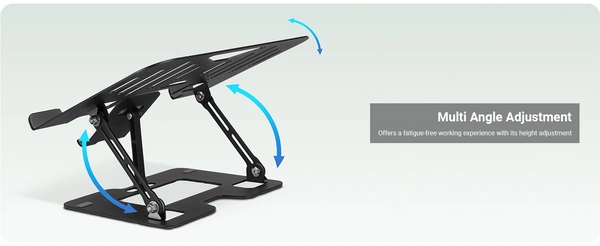 Foldable Laptop Stand With Mobile Stand