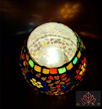 Handcrafted Glass Table Lamp