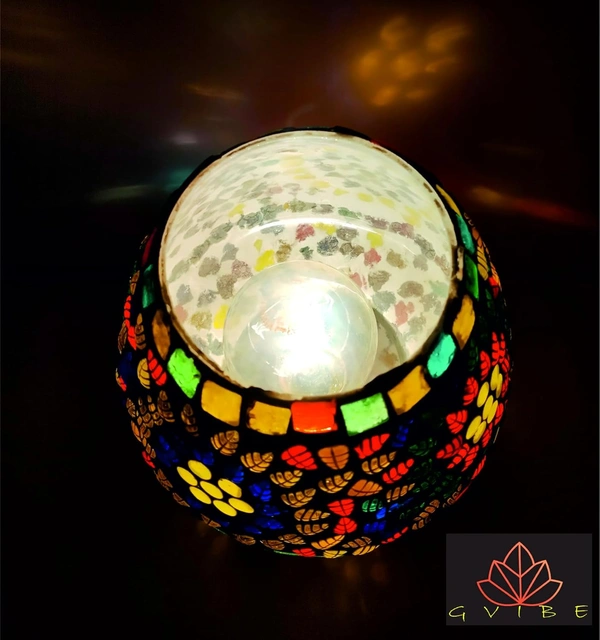 Handcrafted Glass Table Lamp