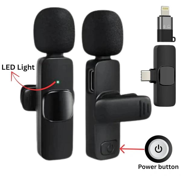 K9 Wireless Microphone With 2 Mic