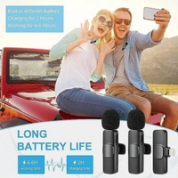 K9 Wireless Microphone With 2 Mic