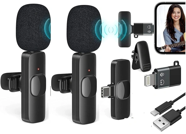 K9 Wireless Microphone With 2 Mic