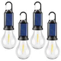 Solar Camping Bulb Light Portable & Rechargeable