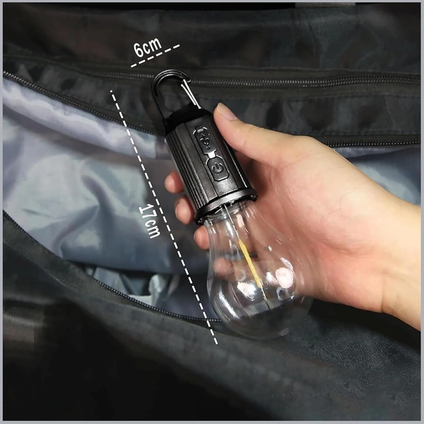 Solar Camping Bulb Light Portable & Rechargeable