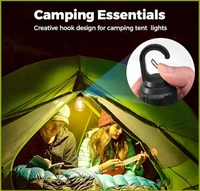 Solar Camping Bulb Light Portable & Rechargeable
