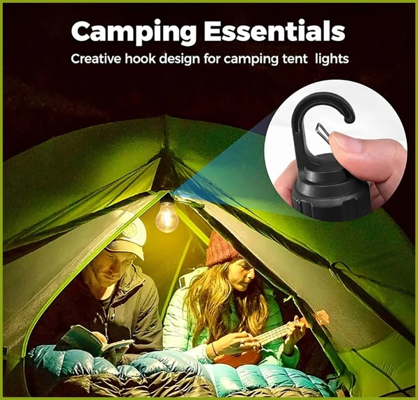 Solar Camping Bulb Light Portable & Rechargeable