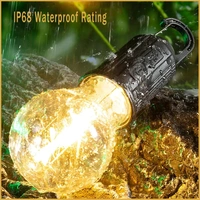 Solar Camping Bulb Light Portable & Rechargeable