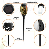 Solar Flame Outdoor Lights