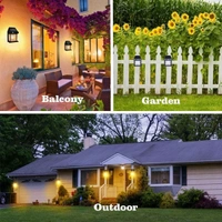 Solar Wall Lights Single Bulb Outdoor