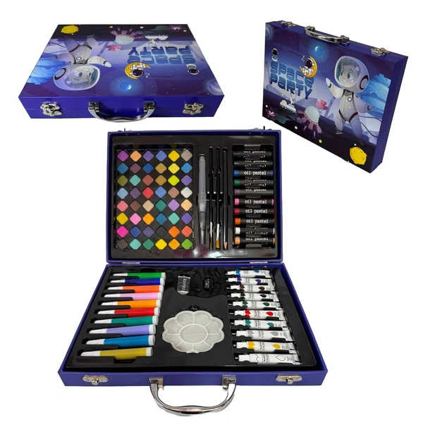 Space Painting Color Kit With Suitcase