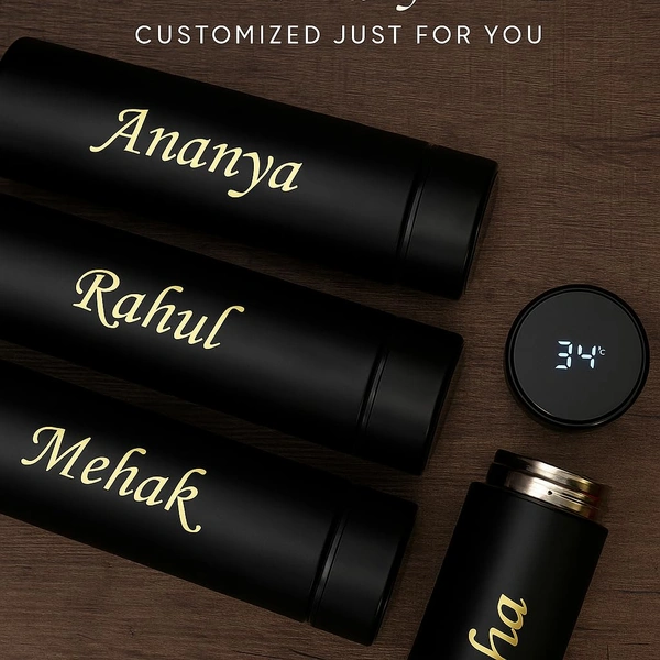 Temperature Bottle with LED Display 500ML