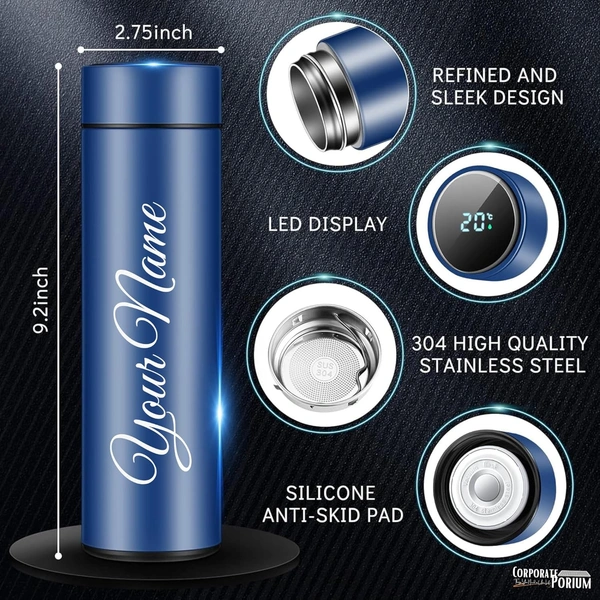 Temperature Bottle with LED Display 500ML