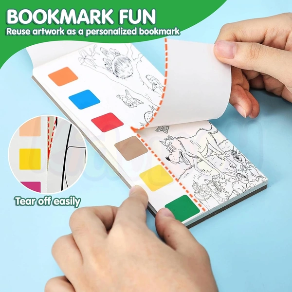 Watercolor Coloring Book ( Minimum 10pc )