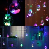Ball Curtain Light 3 m 10 Hanging