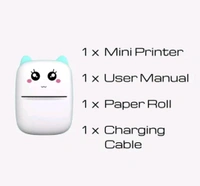 Mini Cute Thermal Printer - White