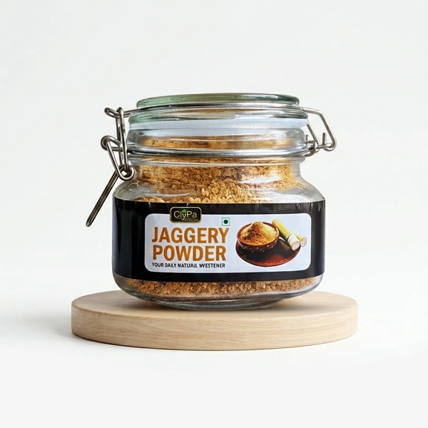 ClyPa Organic Process Jaggery Powder | Chemical-Free, Sulphur-Free Natural Sweetener | No Added Sugar | Traditional Gur Powder - 500 gm