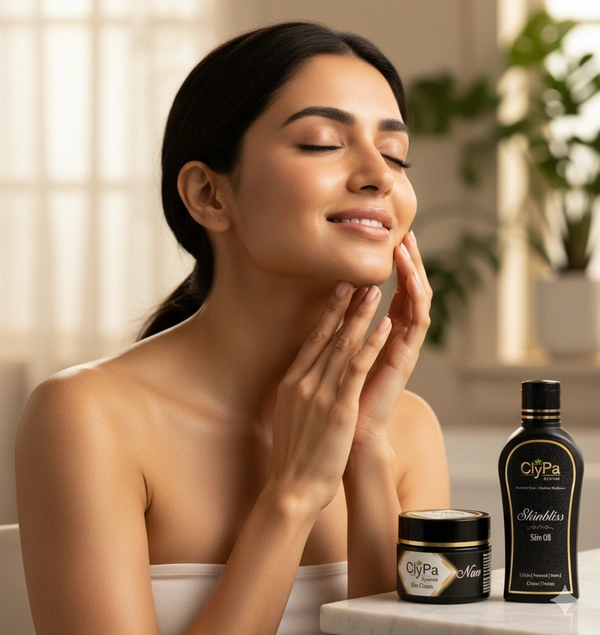 ClyPa Premium Skin Wellness Combo Pack – Glow-Boosting Oil & Ultra-Moisturizing Skin Oil + Nourish Cream - 50ml + 25gm