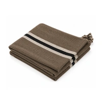 ClyPa Authentic Handwoven Brown Dhangari Ghongadi | Pure Sheep Wool Traditional Blanket | Double Size - GRAY