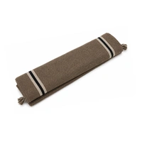 ClyPa Authentic Handwoven Brown Dhangari Ghongadi | Pure Sheep Wool Traditional Blanket | Double Size - GRAY
