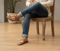 ClyPa Authentic Kapshi Kolhapuri Chappal - Crafted Leather, Heritage Indian Footwear for Unisex - Customize