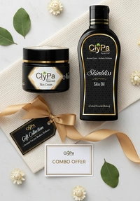ClyPa Premium Skin Wellness Combo Pack – Glow-Boosting Oil & Ultra-Moisturizing Skin Oil + Nourish Cream - 50ml + 25gm
