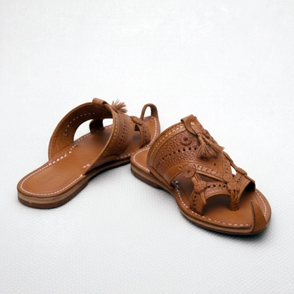 ClyPa Authentic Kolhapuri Shahu Chappal — Royal Indian heritage, hand-braided leather, built to last.
