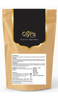 ClyPa KeshLuxe 100% Ayurvedic Hair Wash Powder for Hair Loss & Dandruff - 250gm - 250gm