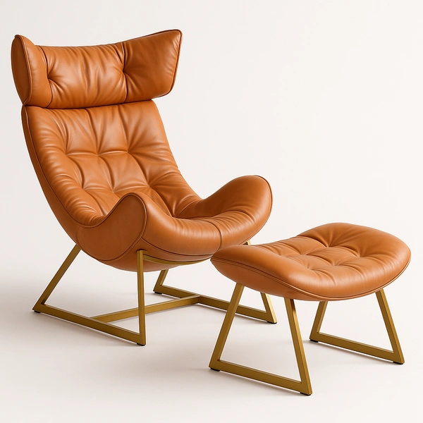 CRYSTAL WITH FOOTREST